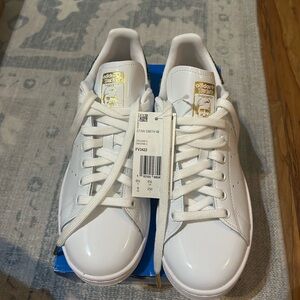 Adidas Stan Smith White with Gold Accents